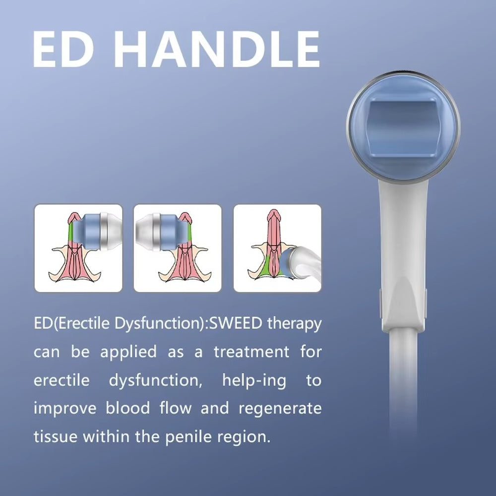 Professional Focused Shockwave for ED Pain Relief Sport Injury Physiotherapy Focus Shockwaves Machine