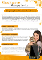 Shockwave Therapy Machine Focusing Shockwave Therapy Electromagnetic Machine Physical Therapy Pain Relief for Human and Pet