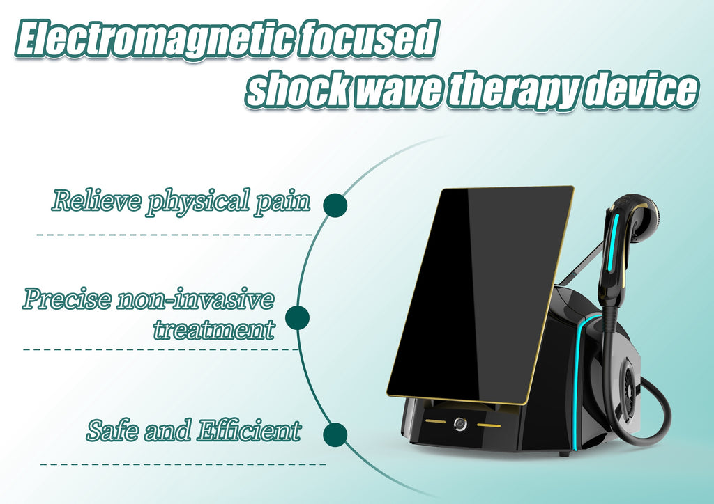 Shockwave Therapy Machine Focusing Shockwave Therapy Electromagnetic Machine Physical Therapy Pain Relief for Human and Pet