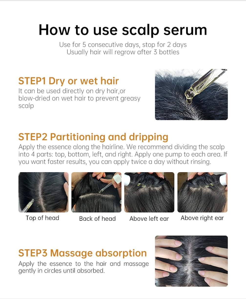 Scalp Care Serum Hair Regrowth Essence Anit-loss Hair
