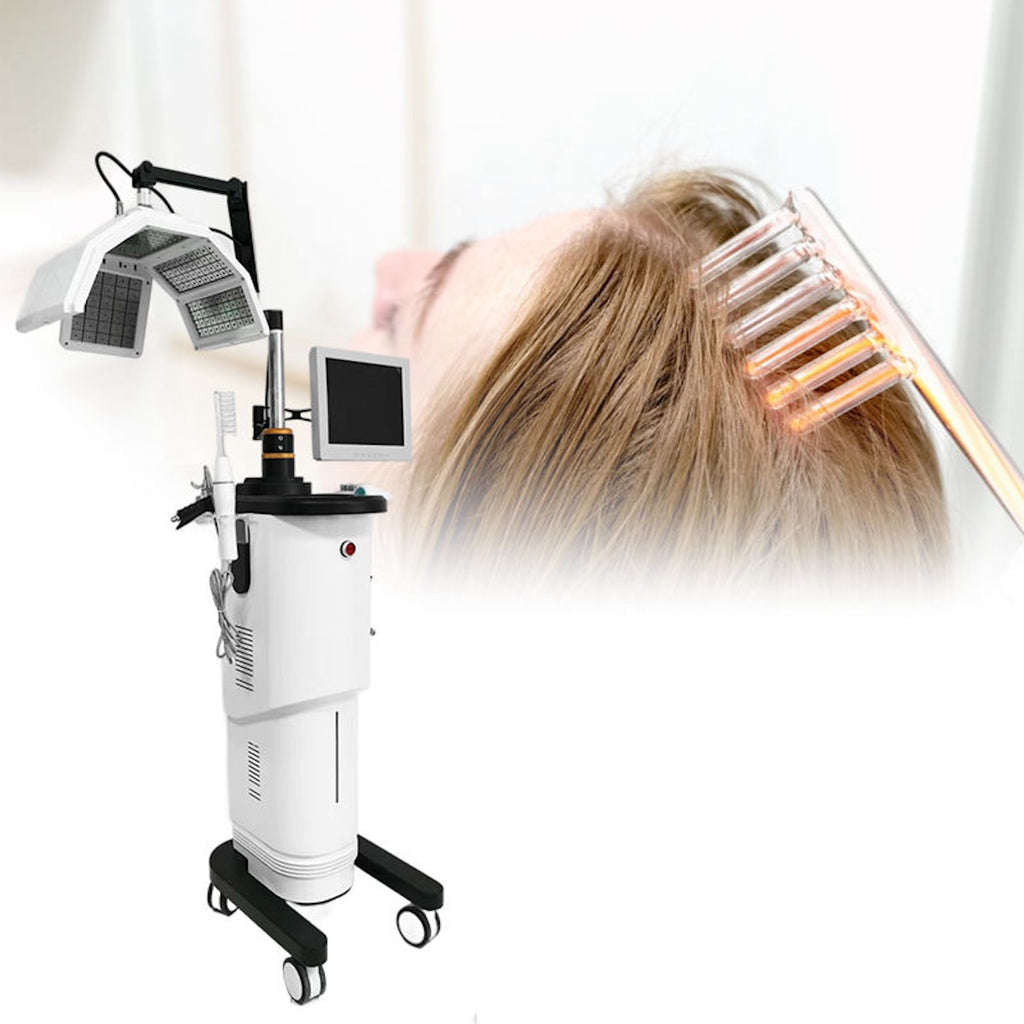 Professional Hair Growth Red Led 650nm Light Regrowth Electric Hair Care Growth Hair Scalp Care Beauty Machine