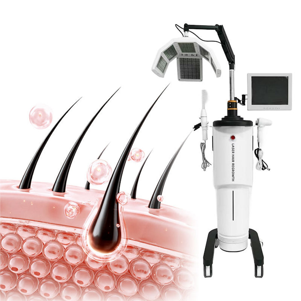 Professional Hair Growth Red Led 650nm Light Regrowth Electric Hair Care Growth Hair Scalp Care Beauty Machine