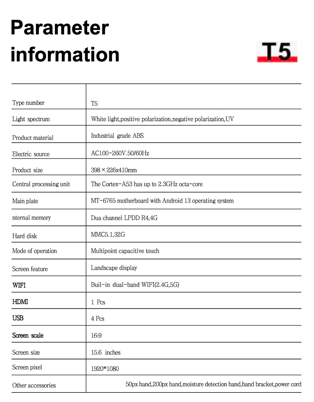 AI Smart Scalp Care Hair Analyzer 3 Detector 13 Type Analysis Indicators Beauty Salon Clinic Use