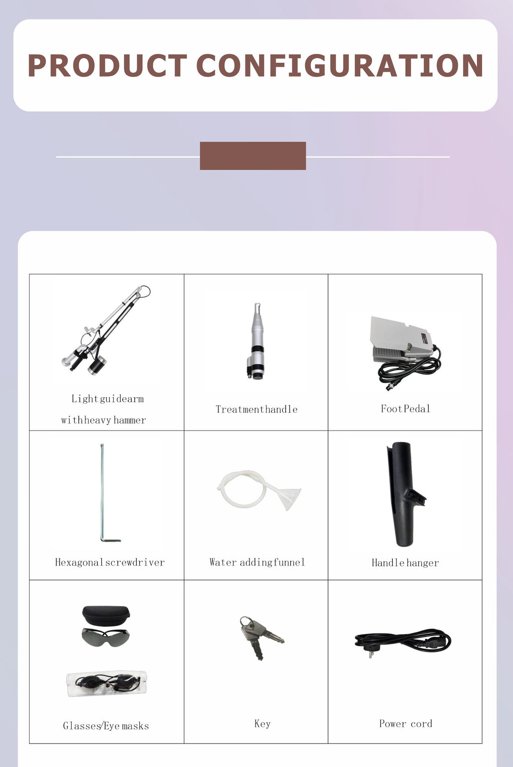 Vertical Picosecond Pico Laser Tattoo Removal Machine for Skin Resurfacing and Pigmentation Removal 755/1064/532nm