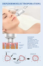 Hot Selling Home Use Effectively Introduce Skin Care EMS Product Guided Dermo Electro Proration Non-Invasive Beauty Machine