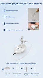 Hot Selling Home Use Effectively Introduce Skin Care EMS Product Guided Dermo Electro Proration Non-Invasive Beauty Machine