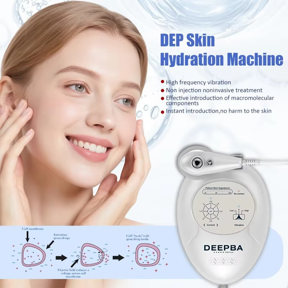 Hot Selling Home Use Effectively Introduce Skin Care EMS Product Guided Dermo Electro Proration Non-Invasive Beauty Machine