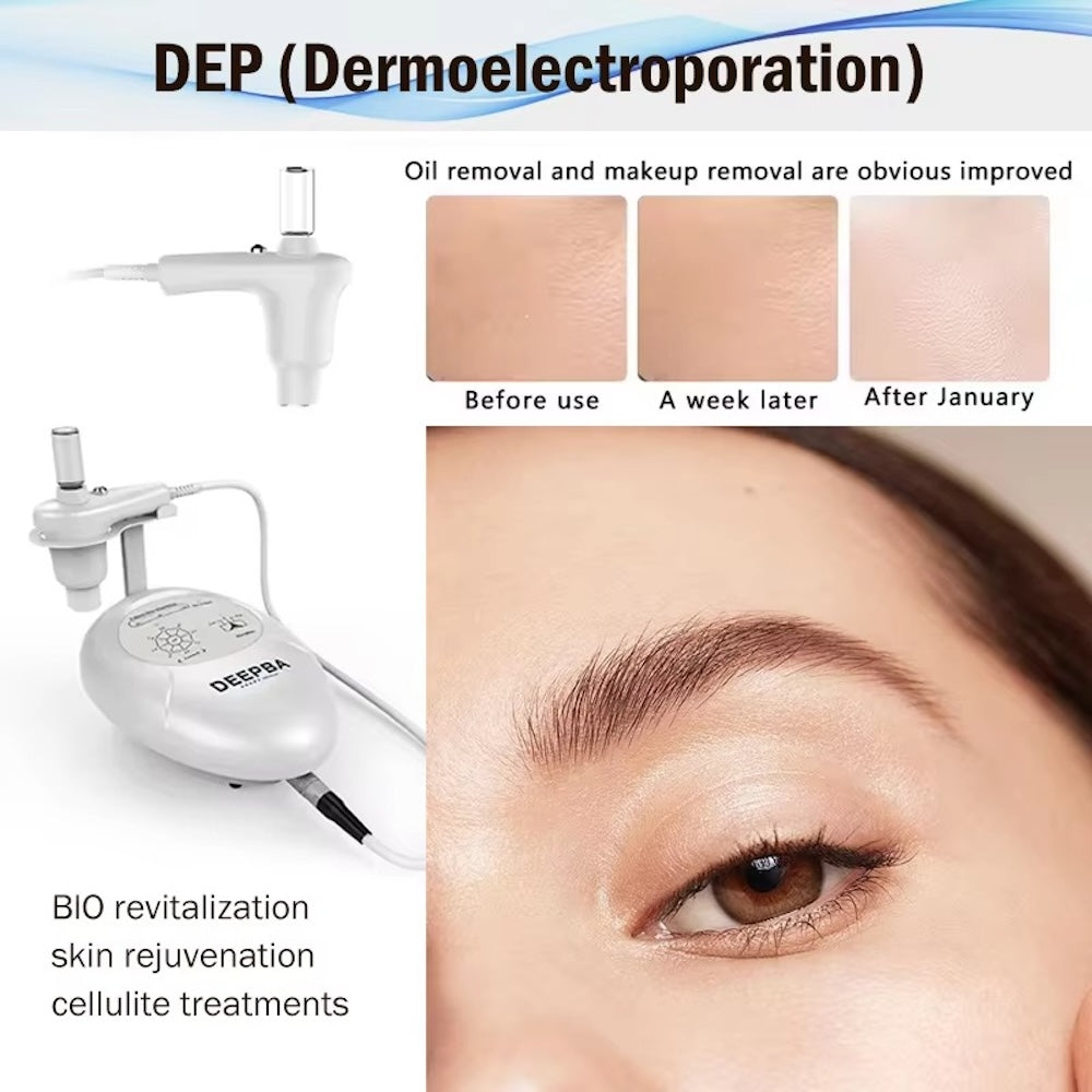 Hot Selling Home Use Effectively Introduce Skin Care EMS Product Guided Dermo Electro Proration Non-Invasive Beauty Machine