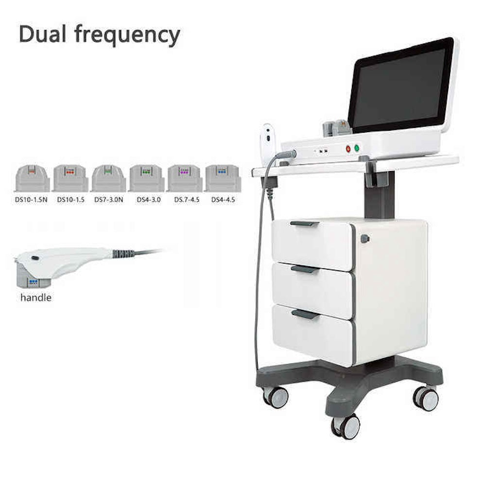 Newest Generation 2.0 Hifu High Frequency Anti-Aging Ultra Sound Therapy Face Body Lifting Device SMAS Wrinkle Removal Machine