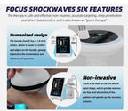 Focus Shockwave Eswt High Intensity Focused Shock Wave Chiropractic Physiotherapy Machine Muscle Bone Pain Relief