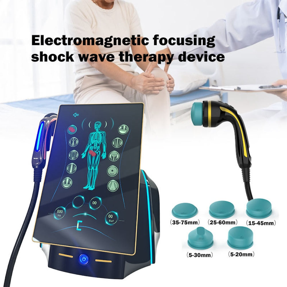 Focus Shockwave Therapy Machine for Deep Tissue Pain Relief and Rehabilitation for Human