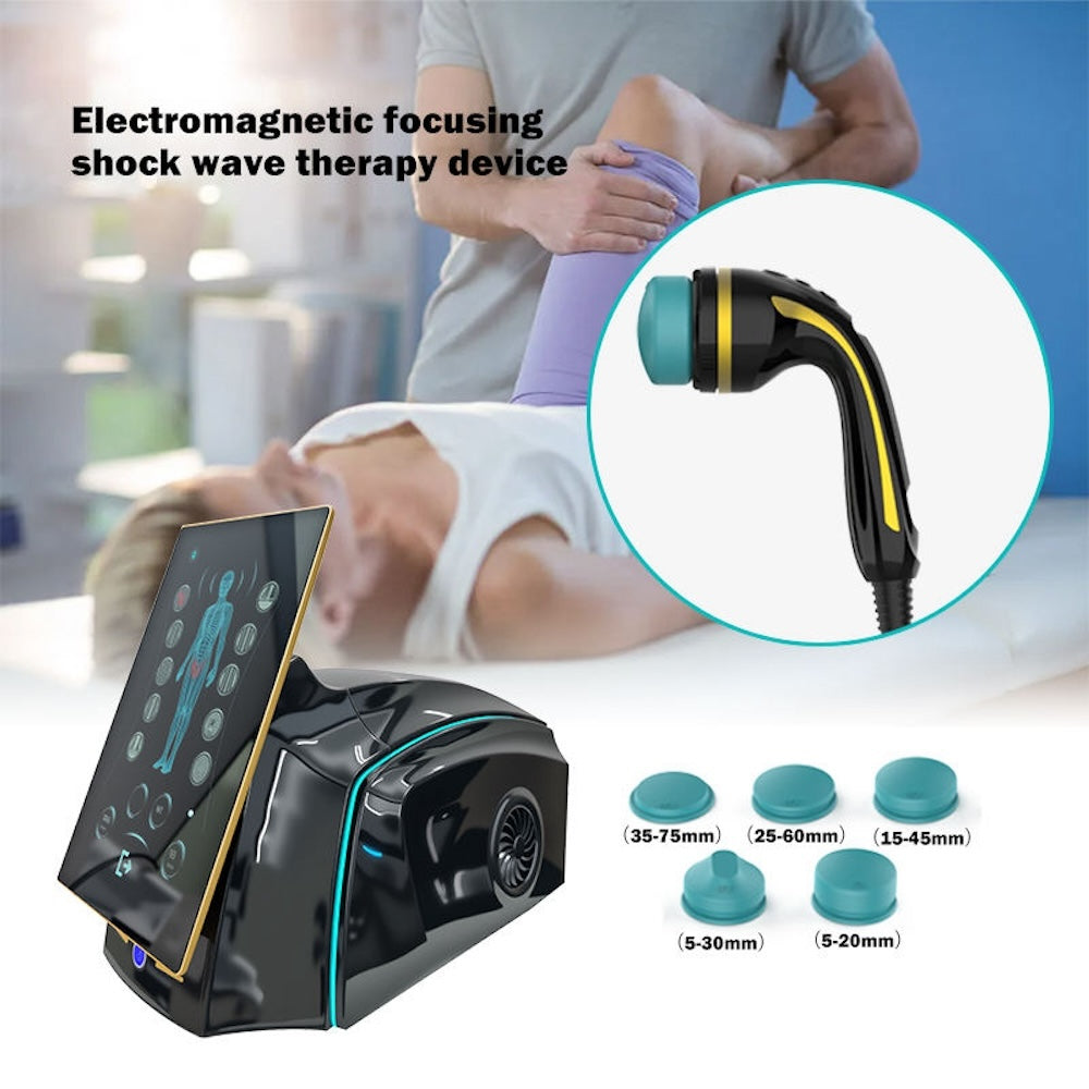Focus Shockwave Therapy Machine for Deep Tissue Pain Relief and Rehabilitation for Human