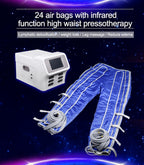 Professional Air Pressure Pressotherapy Machine High Waist Pants for Leg Massage Lymphatic Drainage Suit Weight Loss Device