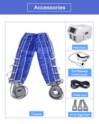 Professional Air Pressure Pressotherapy Machine High Waist Pants for Leg Massage Lymphatic Drainage Suit Weight Loss Device