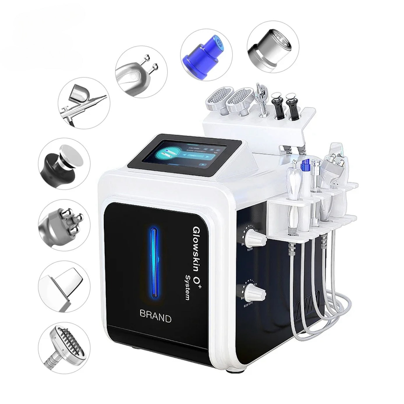 Microdermabrasion Machine for Facial Peel SPA Steam Vacuum Carpet Cleaning Targeting Body Face Eyes Hydro Dermabrasion