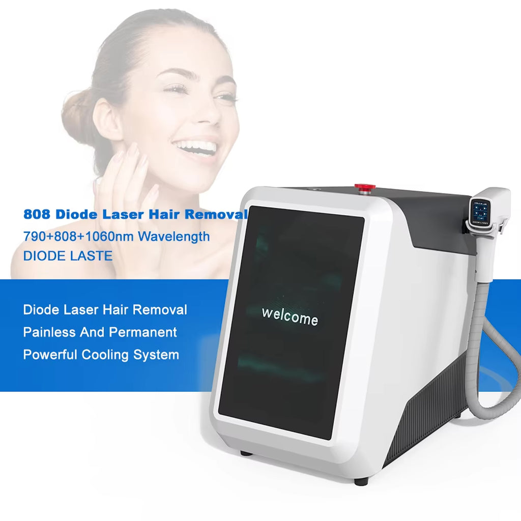 Hair Removal Diode Laser Device 810nm Laser Hair Removal 755nm/808nm/940nm/1064