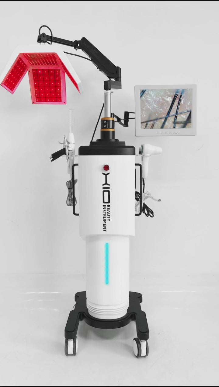 Professional Hair Growth Red Led 650nm Light Regrowth Electric Hair Care Growth Hair Scalp Care Beauty Machine