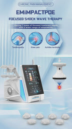 Focus Shockwave Eswt High Intensity Focused Shock Wave Chiropractic Physiotherapy Machine Muscle Bone Pain Relief