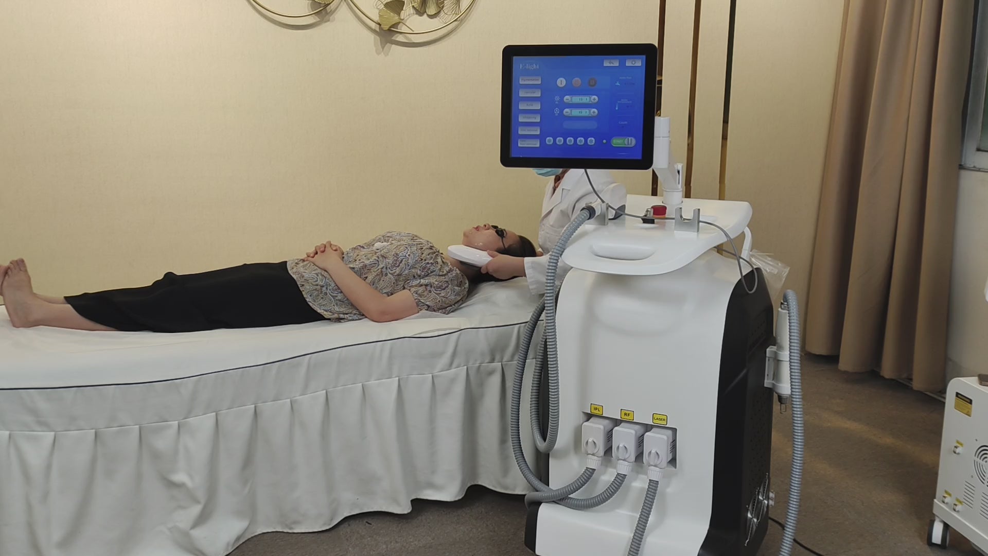 Professional RF IPL PicoLaser Tattoo Remove Machine Permanent Hair Removal E-light OPT Painless Skin Rejuvenation RF Tightening Depilator