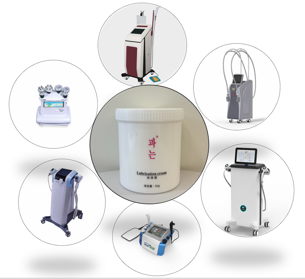 RF Sensitive Skin Import Gel Tecar Multipole RF Instrument Dielectric Conductive Lubrication Cream 1000g Calming Repair Skin