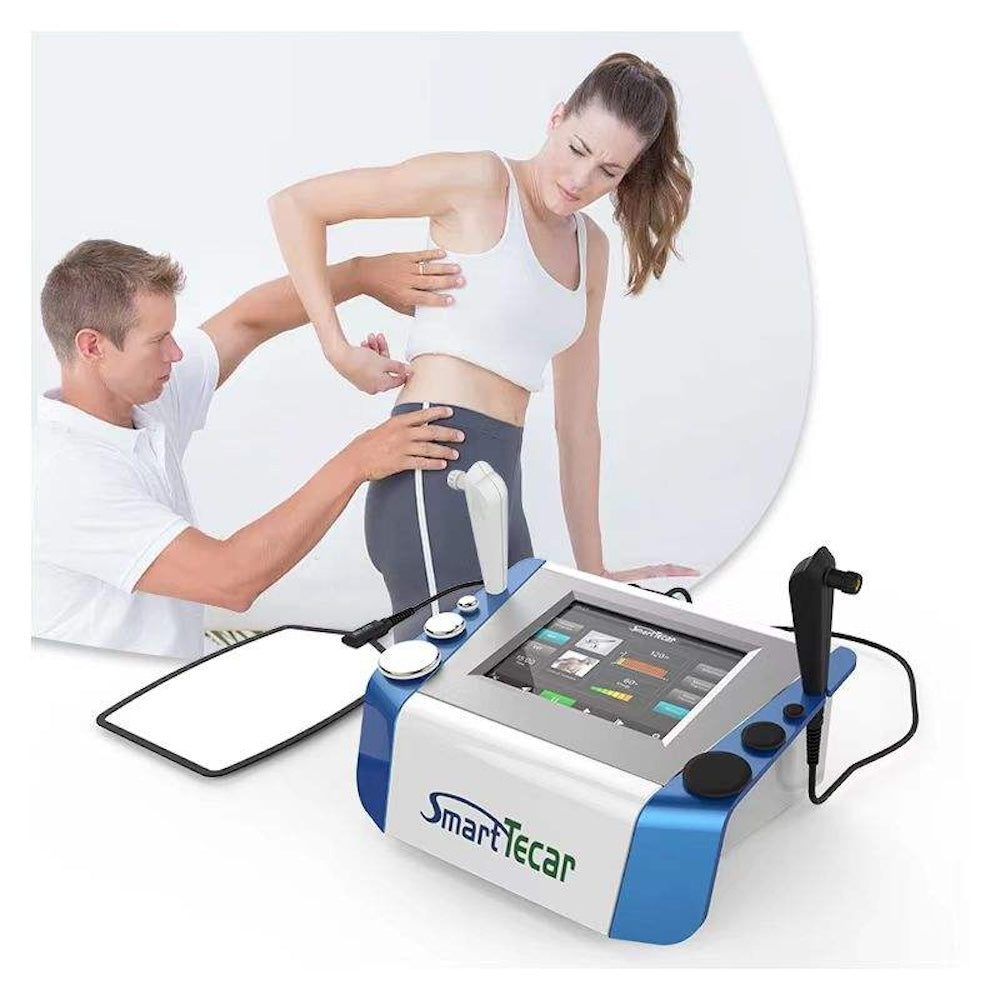 Popular Portable Body Massage Skin Firming CET-RET 448KHZ Therapy Machine Tecar Physiotherapy Pain Relief