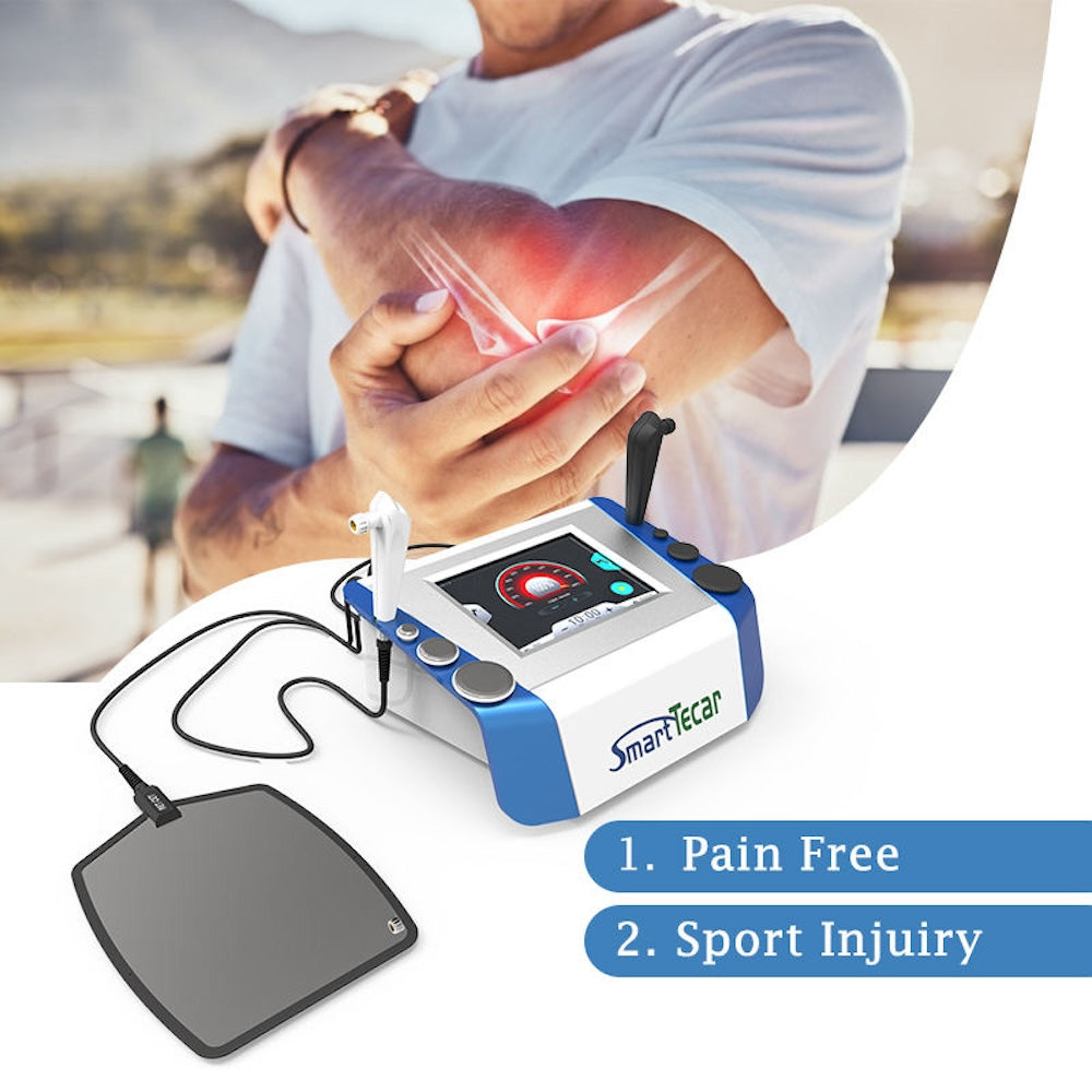Popular Portable Body Massage Skin Firming CET-RET 448KHZ Therapy Machine Tecar Physiotherapy Pain Relief