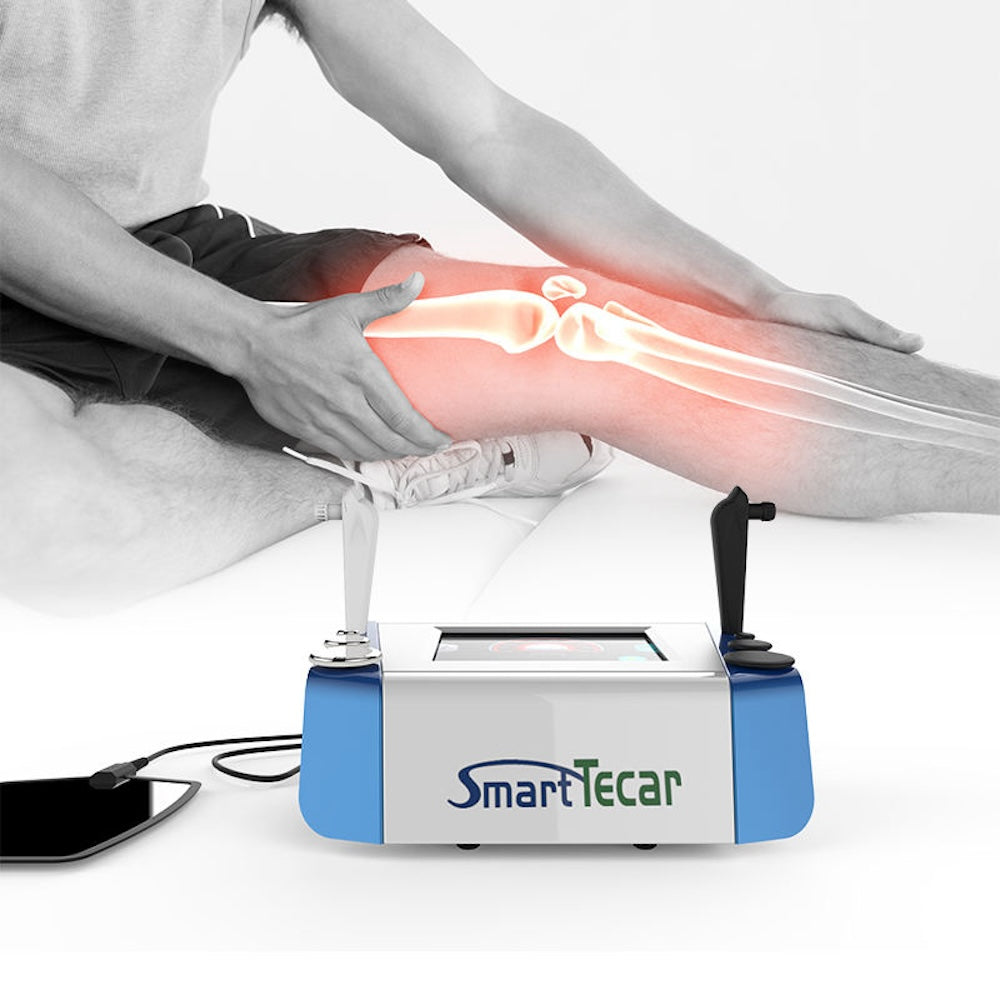 Popular Portable Body Massage Skin Firming CET-RET 448KHZ Therapy Machine Tecar Physiotherapy Pain Relief