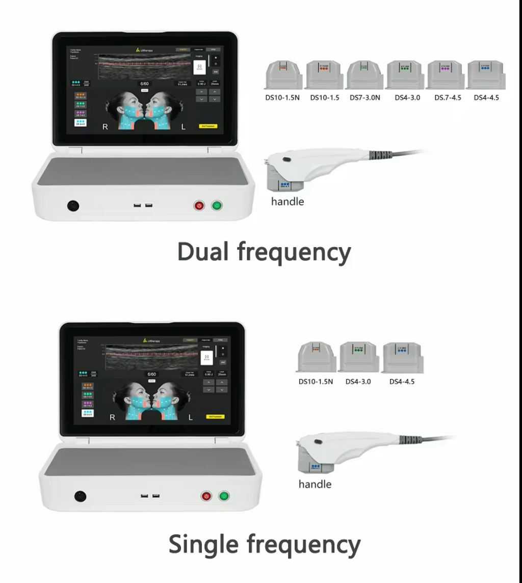 Newest Generation 2.0 Hifu High Frequency Anti-Aging Ultra Sound Therapy Face Body Lifting Device SMAS Wrinkle Removal Machine