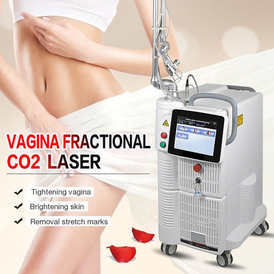 CO2 Fractional Laser Acne Treatment Stretch Marks Removal  Vaginal Tightening RF Tube Machine